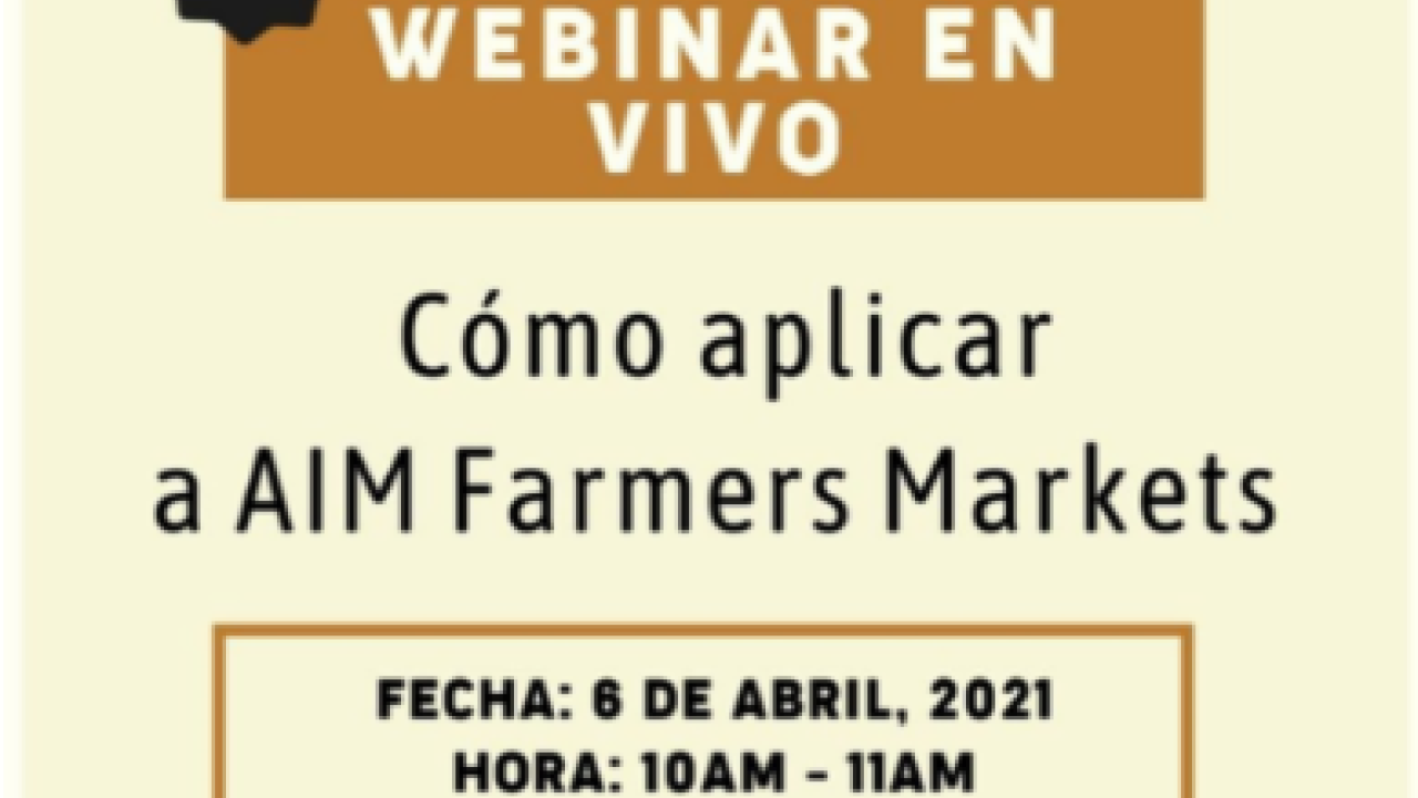 AIM farmers markets image